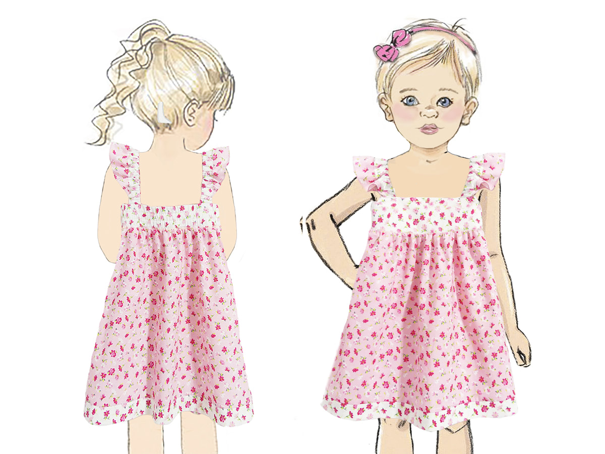 Dress For A Little Girl Coloring Page With Bow Outline Sketch Drawing  Vector, Dress Drawing, Wing Drawing, Girl Drawing PNG and Vector with  Transparent Background for Free Download