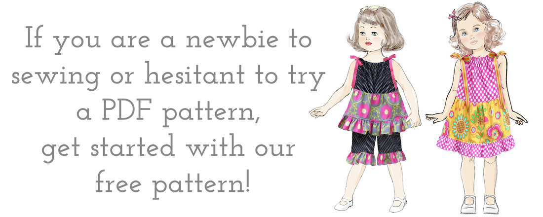  Free Girls Dress sewing pattern PDF